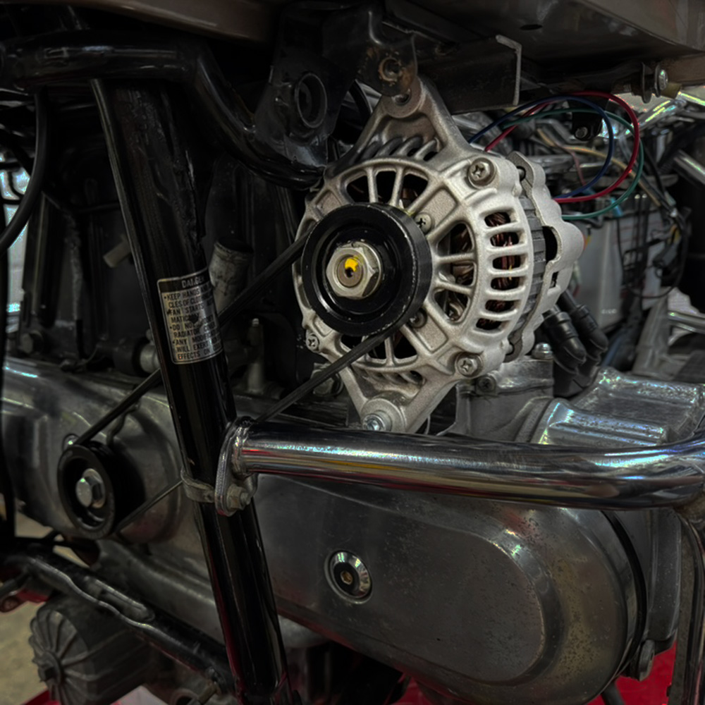 Honda Goldwing Poor Boy Alternator parts list 2025